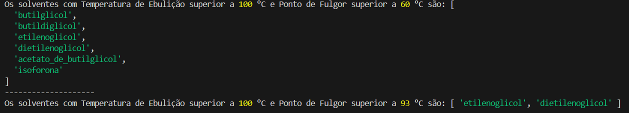 Saída pesquisa linear multipla